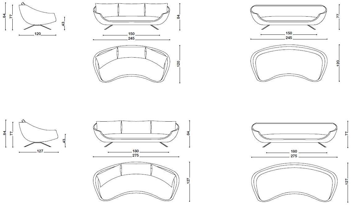 Désirée divani Съемный диван sun-id-1388088 - Вид №7