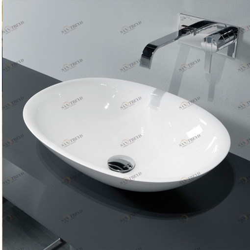 SERVO54 Накладная раковина на столешницу  овальная Antoniolupi 