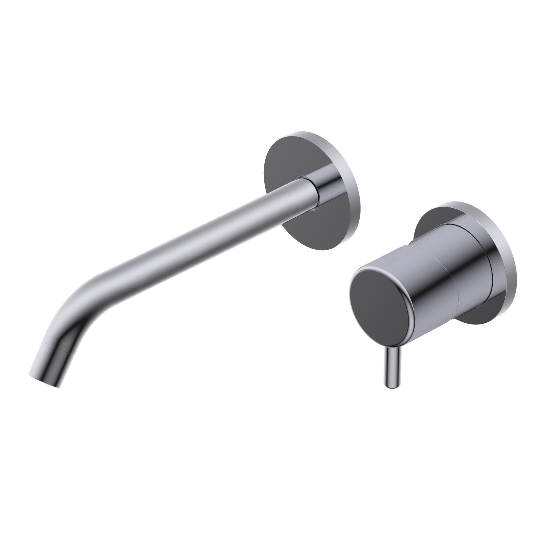 Q0BA6014SPSX Встраиваемый однорычажный смеситель для раковины Ritmonio Reverso