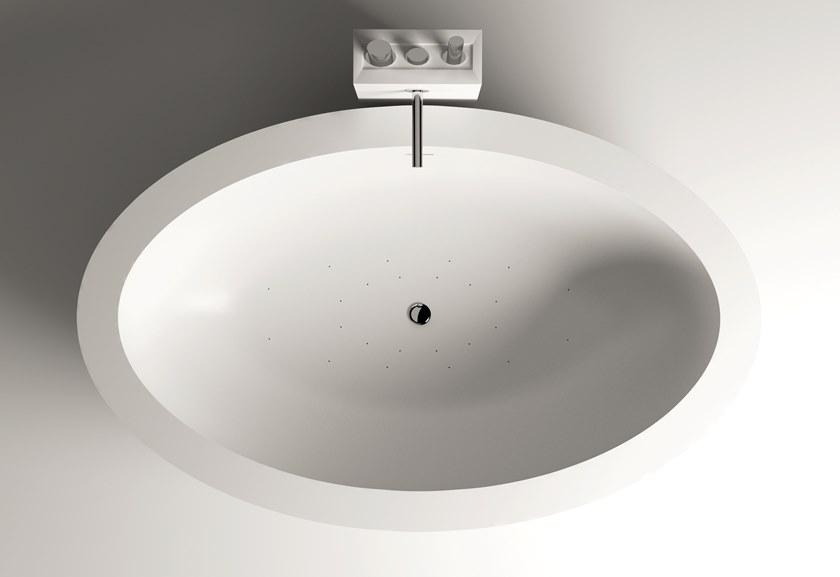 MOMA Design Отдельностоящая овальная ванна с твердой поверхностью  Elo  - Вид №1