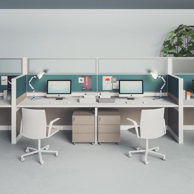 PROF Отдельностоящая модульная офисная перегородка из дерева Openwall sun-id-1512114 - Вид №13