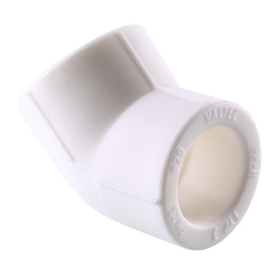 VTp.759.0.025 Фитинг полипропиленовый – угольник на 45° Valtec 25 мм 