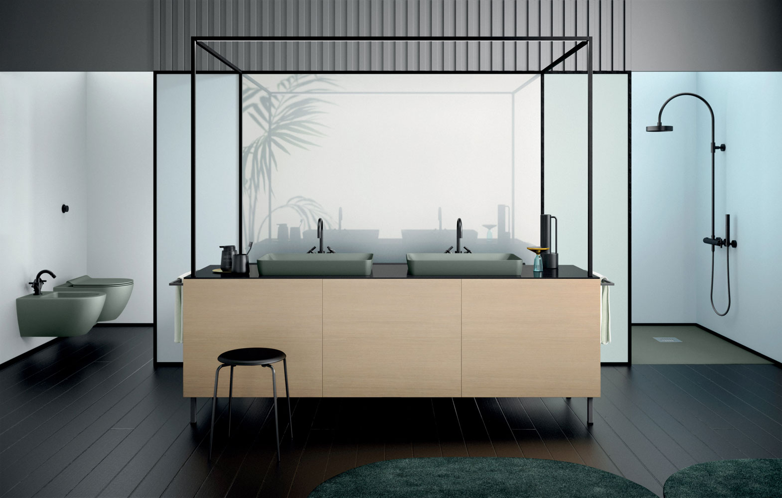 881611 Подвесной унитаз настенный Белый GSI ceramica Pura Италия - Вид №8