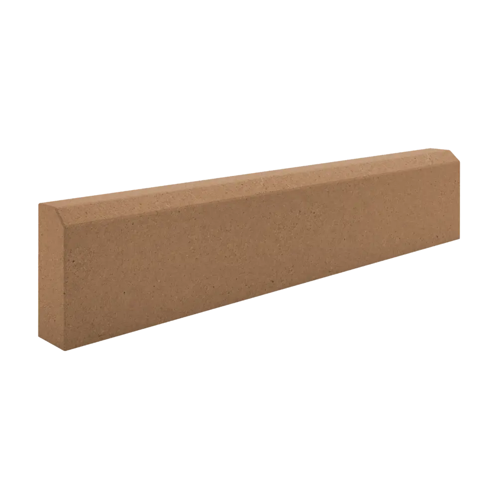 Камень бортовой 1000x200x80 мм коричневый 82907335 STLM-2089213 Santreyd 