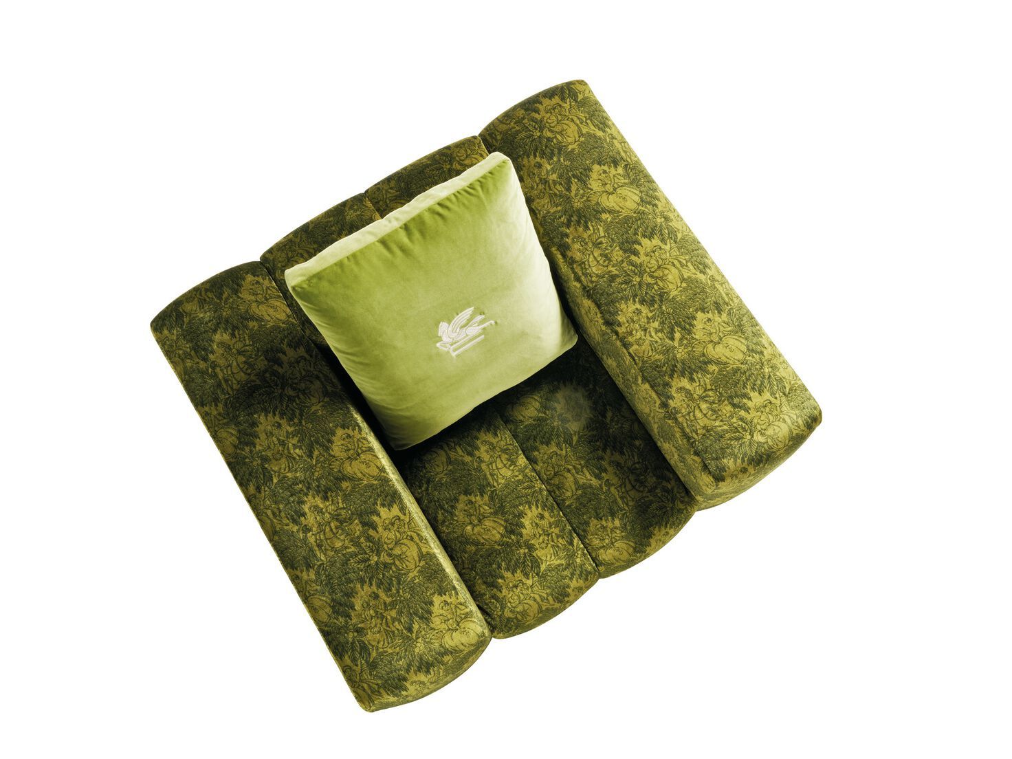 Тканевое кресло с подлокотниками ETRO Home Interiors Ratio ARCH-00069650 - Вид №7