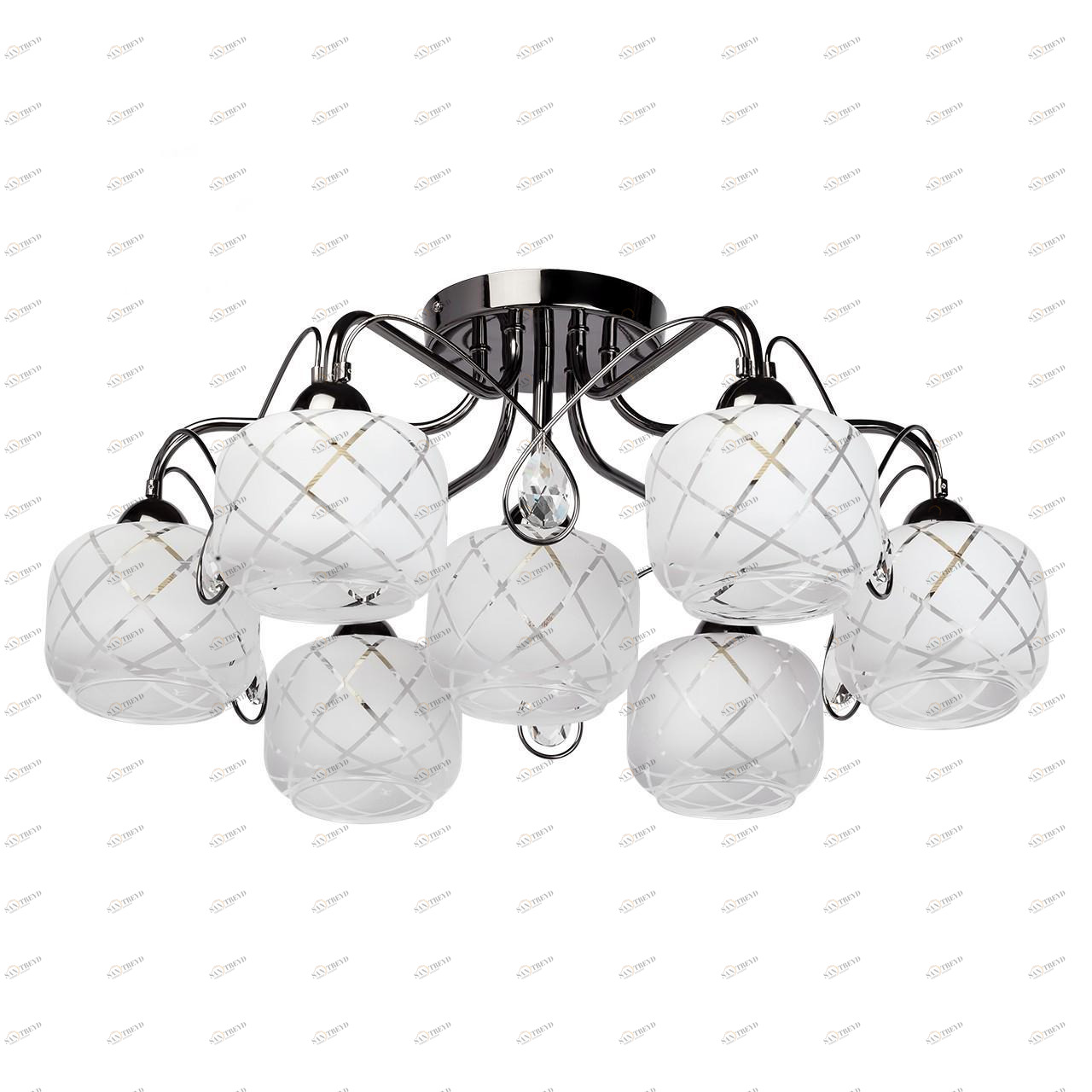 Потолочная люстра De Markt Грация 358015107 белая DE MARKT ГРАЦИЯ 182808 Белый