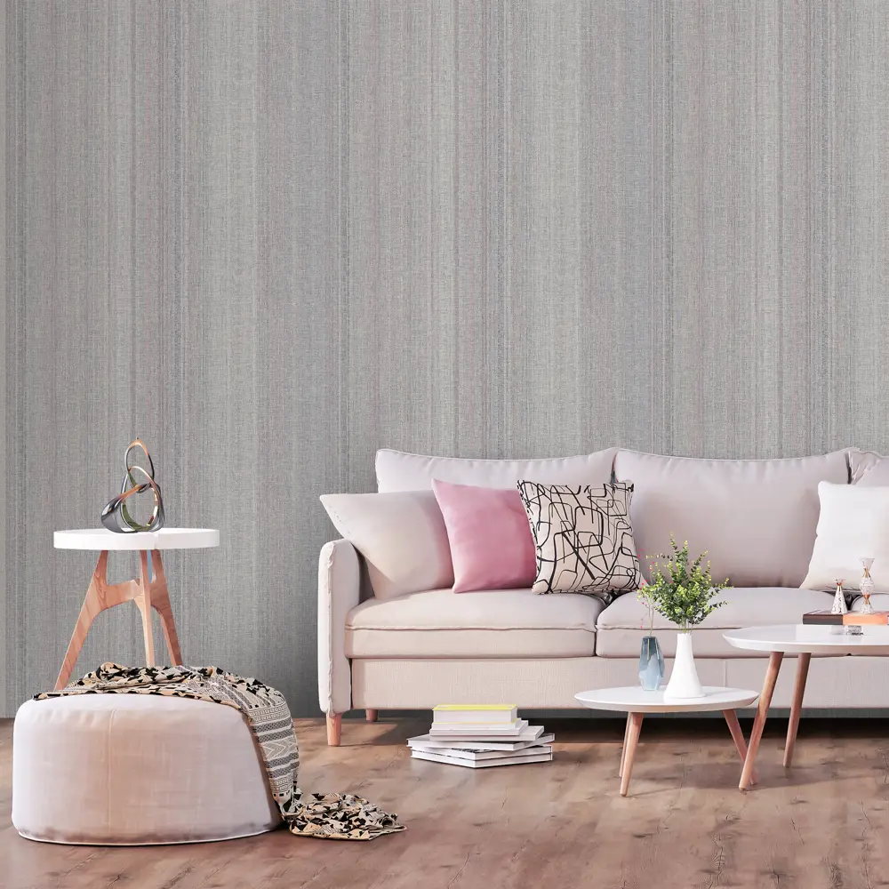 Обои флизелиновые Wallfashion Universe серые 1.06 м UV4005 85259946 STLM-2207188 - Вид №2