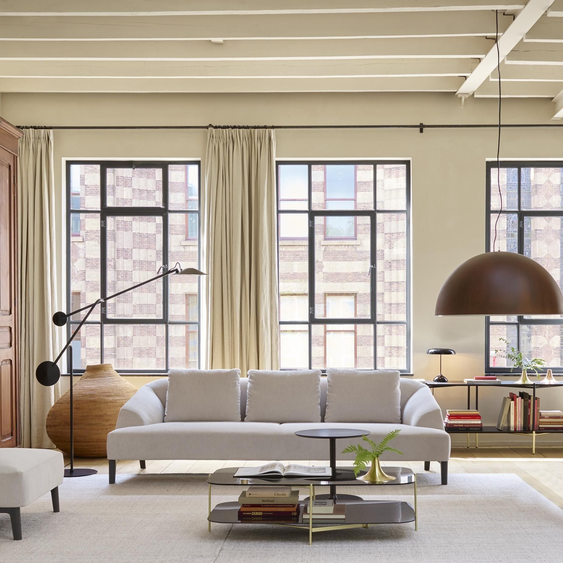 Стеклянный прямоугольный низкий журнальный столик Ligne Roset Clyde ARCH-00114575 - Вид №3