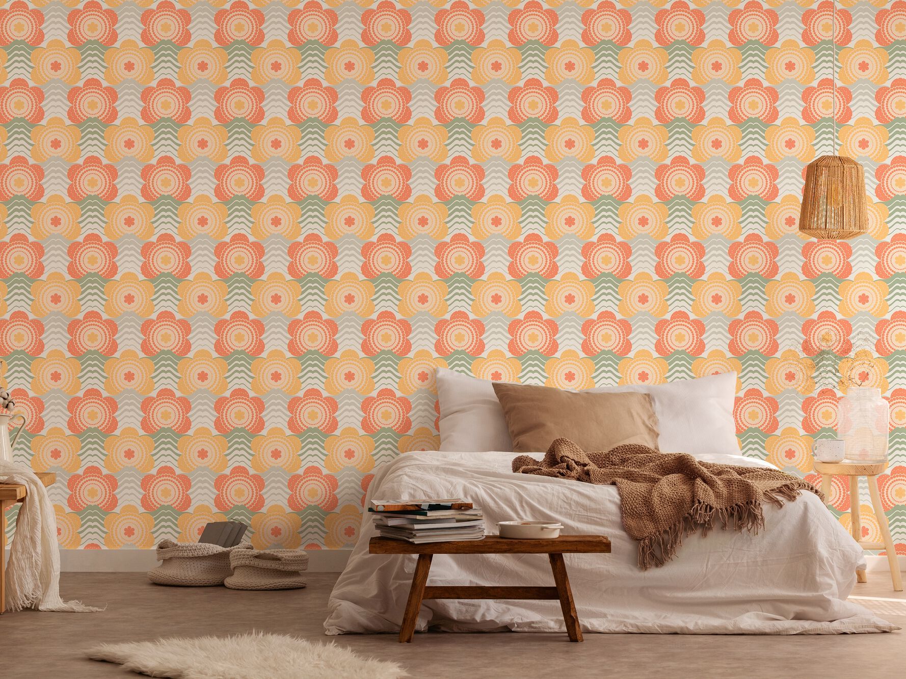 Обои с цветочными мотивами Architects Paper ретро шик ARCH-00104476 - Вид №9