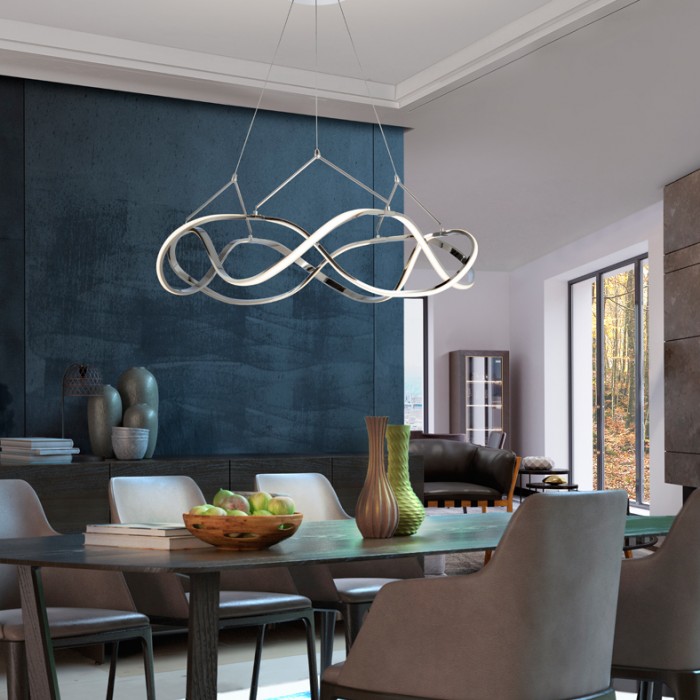 083703 Подвесной светильник 80Ø хром Schuller Molly - Вид №1