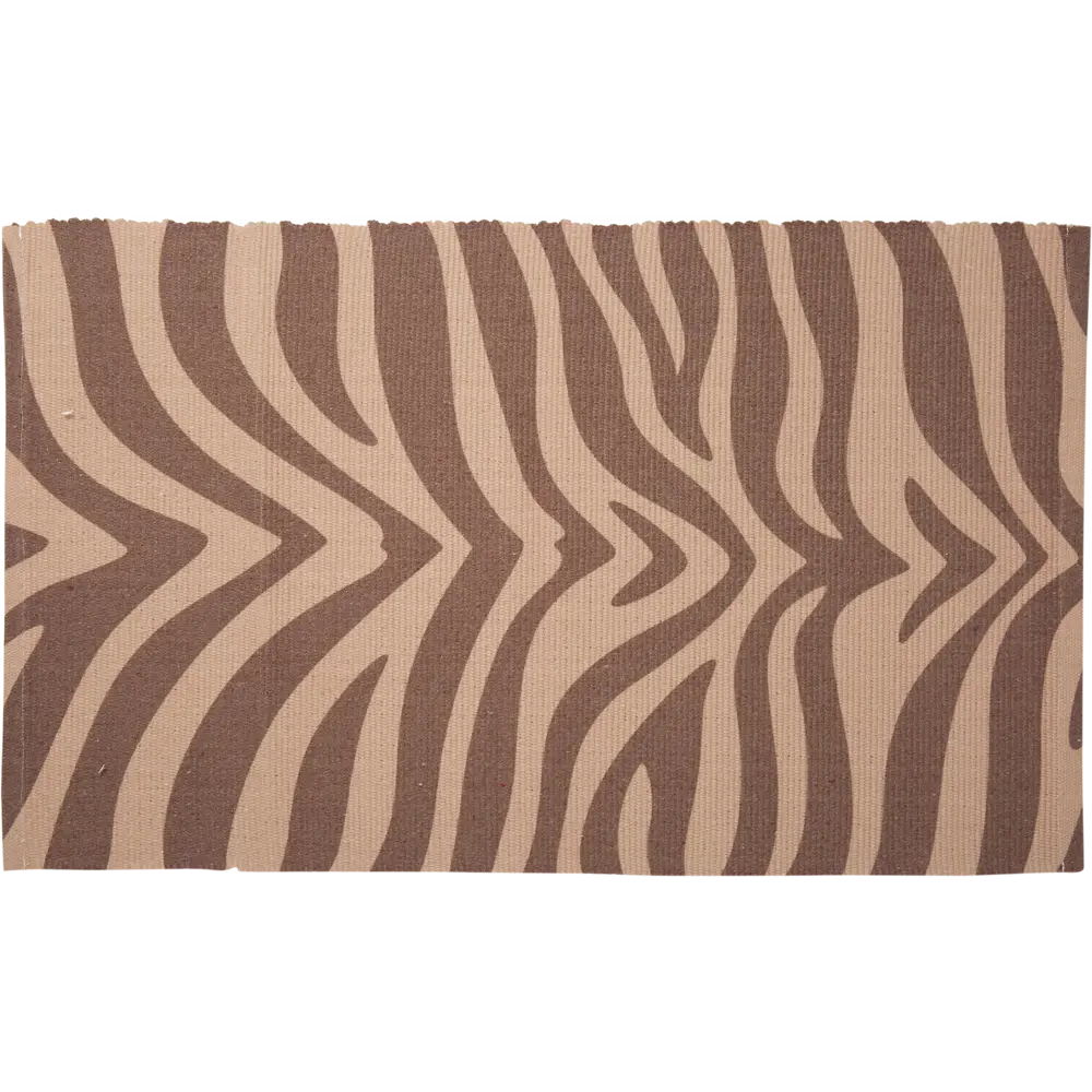 Коврик для ванной комнаты Animal 50х80 см бежевый/коричневый 82376262 STLM-2018585 SWENSA
