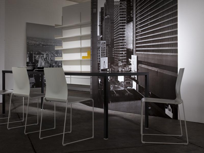 YDF Стул металлический, штабелируемый, огнестойкий Camilla sun-id-1379528 - Вид №7