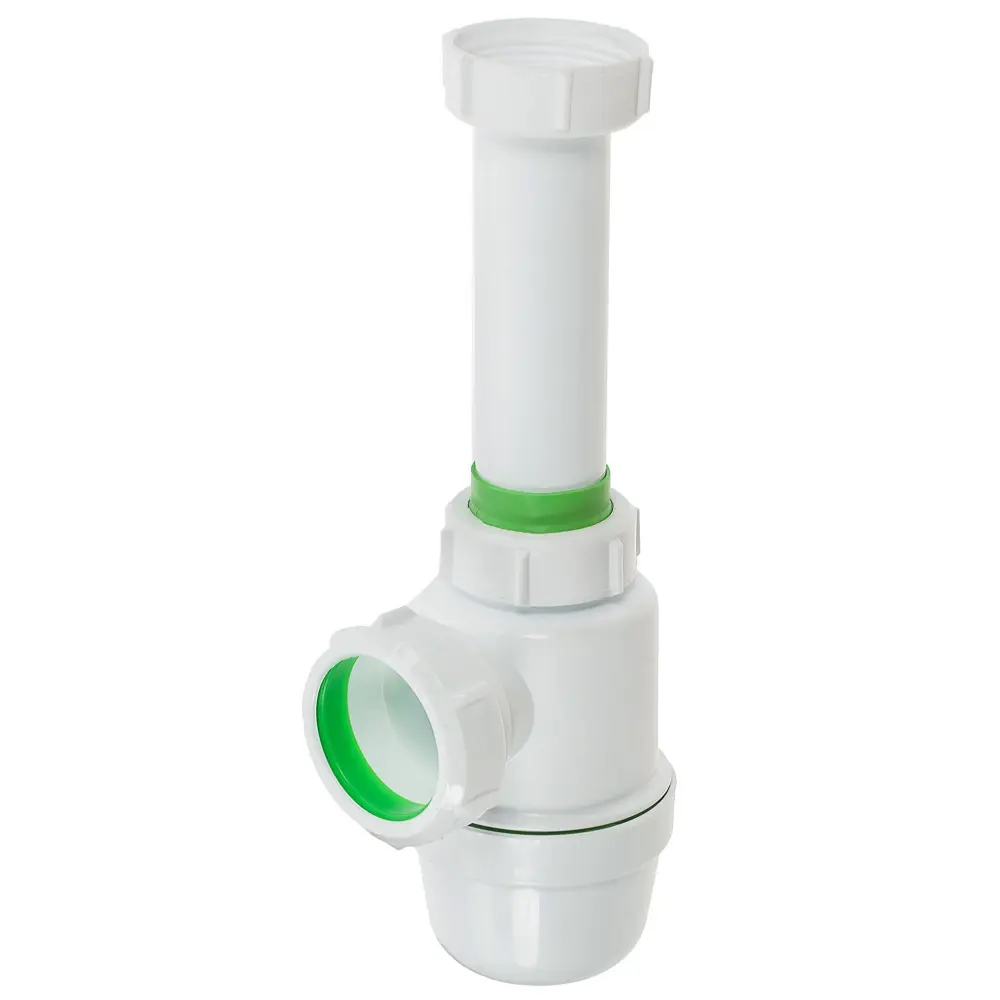 АКВАТЕР Сифон для раковины без выпуска — компактное решение для кухни и ванной 18545981 STLM-0011191