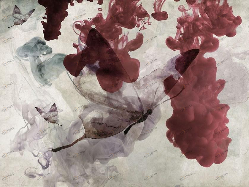 MOMENTI Огнестойкие обои из стекловолокна Crazy paper sun-id-1505249