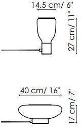 Bonaldo Настольная лампа из дутого стекла Acquerelli sun-id-1450947 - Вид №4