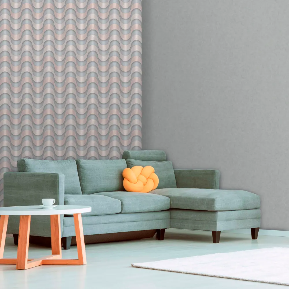 ОБОИ 1,06Х10М ФЛИЗ FLOW ГОЛ OR8022-03 ORNAMY STLM-2186323 - Вид №3