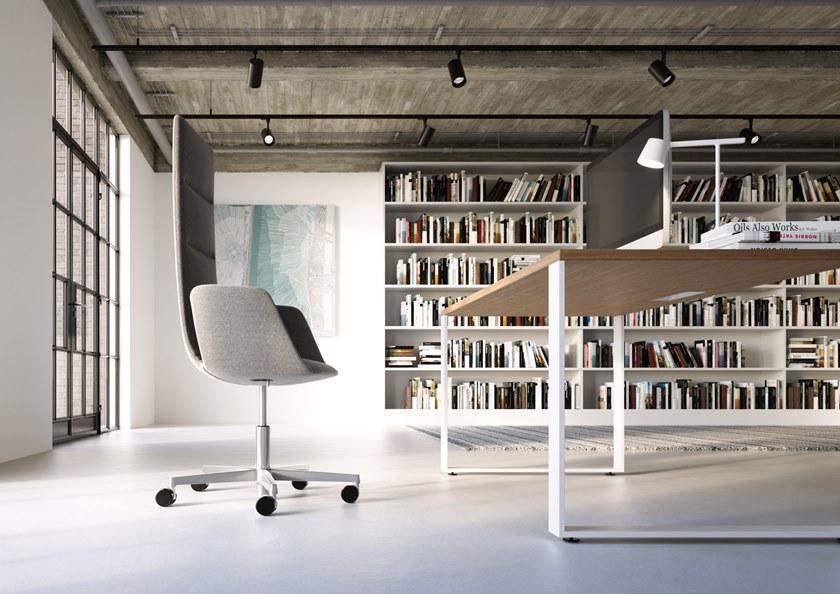 LD Seating Поворотное кресло руководителя из ткани с 5 спицами Harmony modern 892-fr, f37-n6 - Вид №3