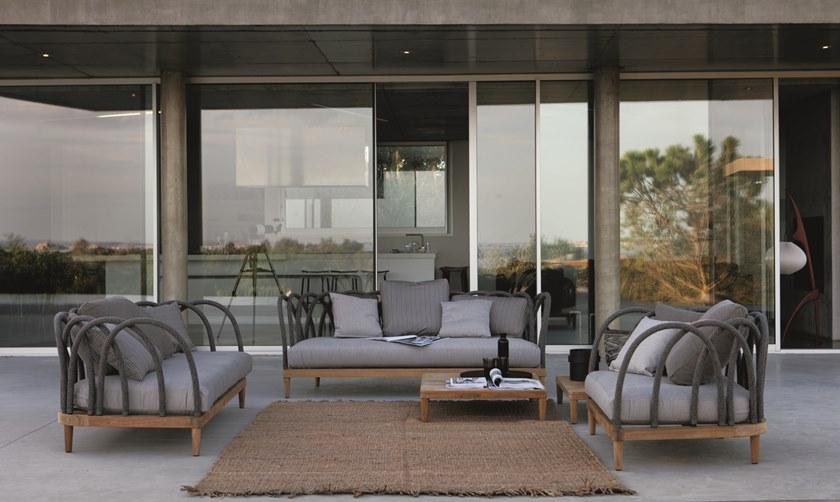 Unopiù Садовый диван из синтетического волокна Les arcs Lsdif - Вид №5