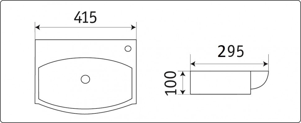 78014T Умывальник LAB.Space N - Вид №1