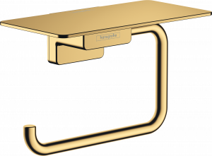 41772990 AddStoris Держатель для туалетной бумаги с полкой Hansgrohe