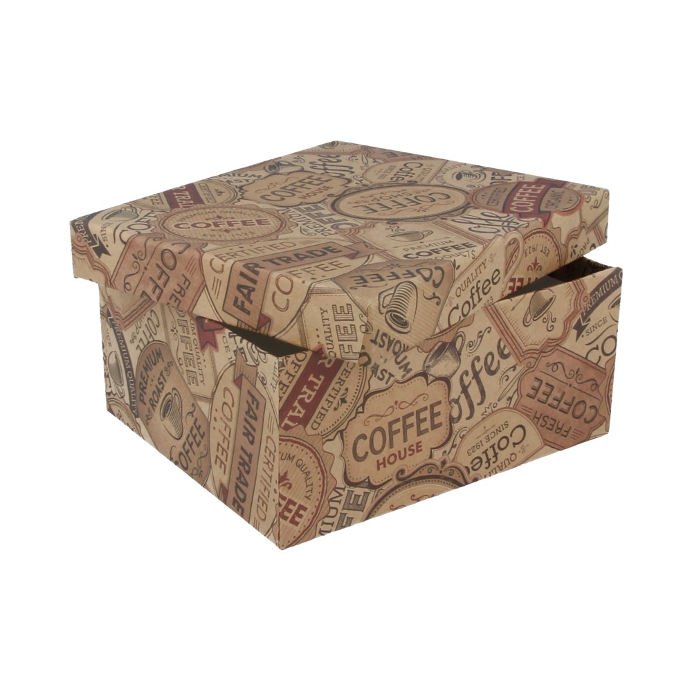 103-6 Коробка картонная крафт №11 15х13х6.7 см прямоуг. Grand Gift 