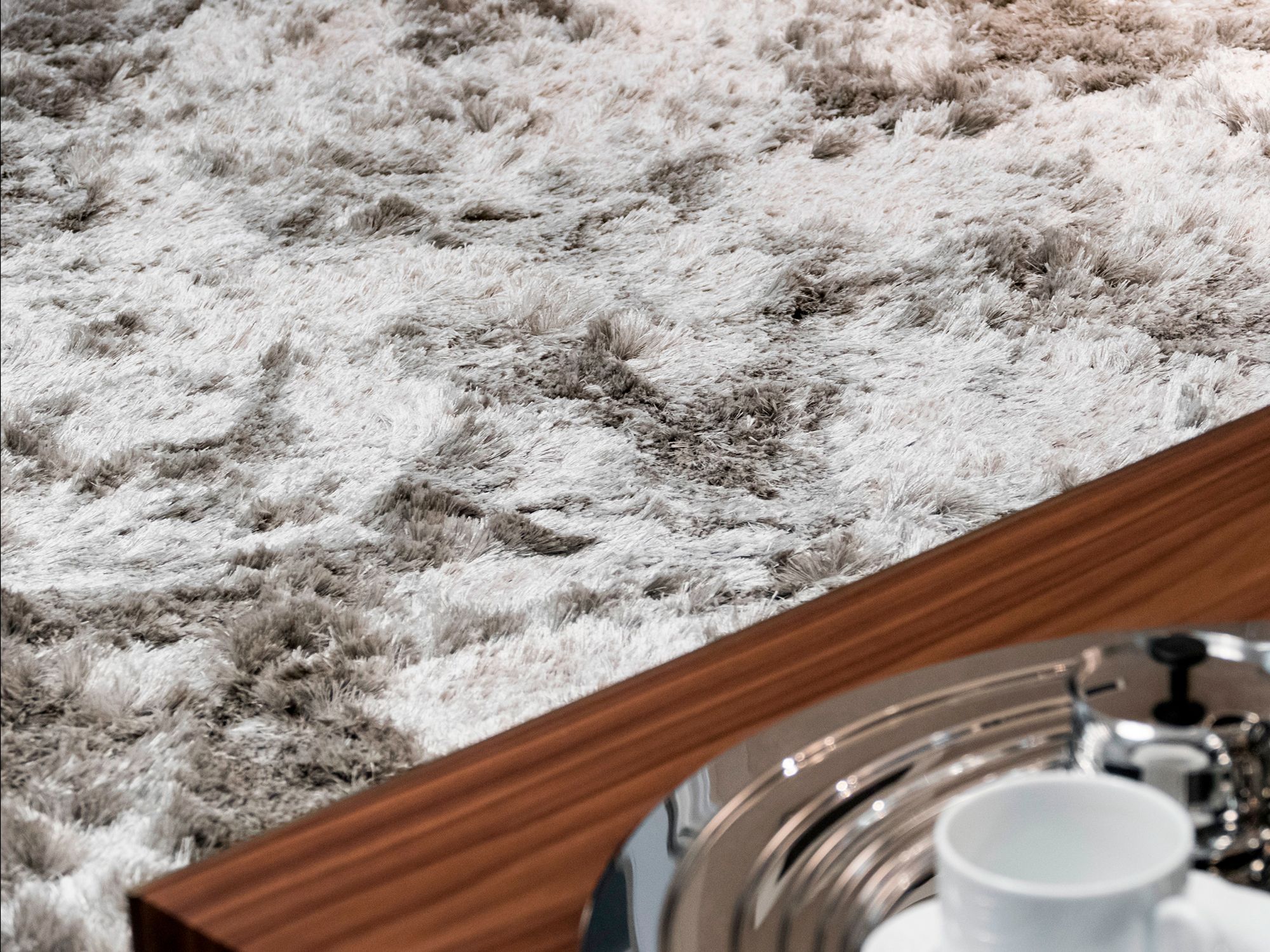 Ковер из мягкого полиэфирного волокна G.T.DESIGN тонкие материалы ARCH-00112584