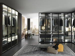 Модульная угловая гардеробная