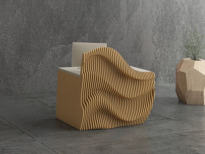 Стойка регистрации из фанеры MYWOODREAM OMNIS ARCH-00145833