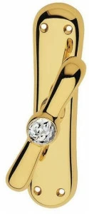 LINEA CALI' Болт Cremone из хромированной латуни с кристаллами Swarovski® на пластине Idea