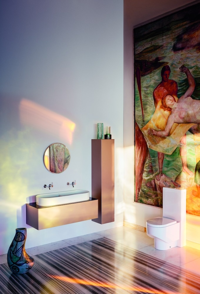 H4054710340421 Шкафчик, 1 ящик, совместим с раковиной-чашей 812348, 812349, с отверстием в центре LAUFEN PRO - Вид №10