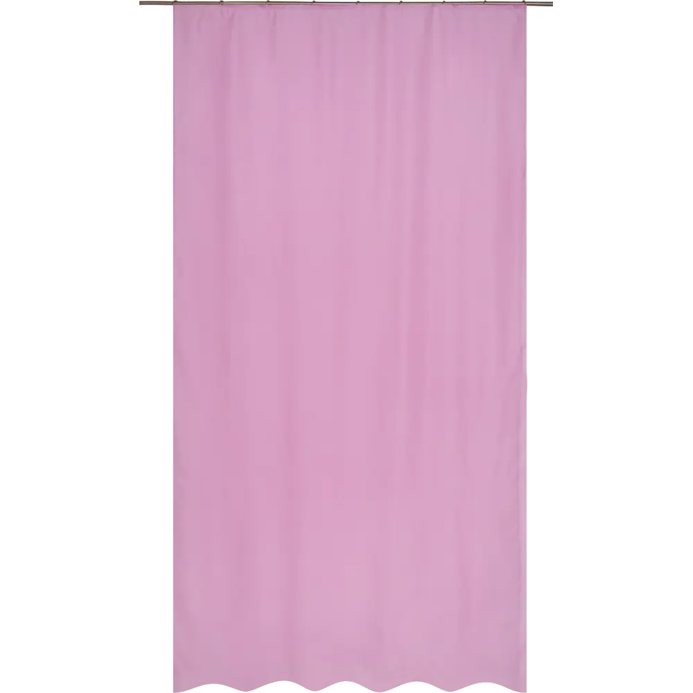 Тюль на ленте «Polyone» 140X260 см цвет тёмно-розовый 18725528 STLM-2073784 Santreyd 