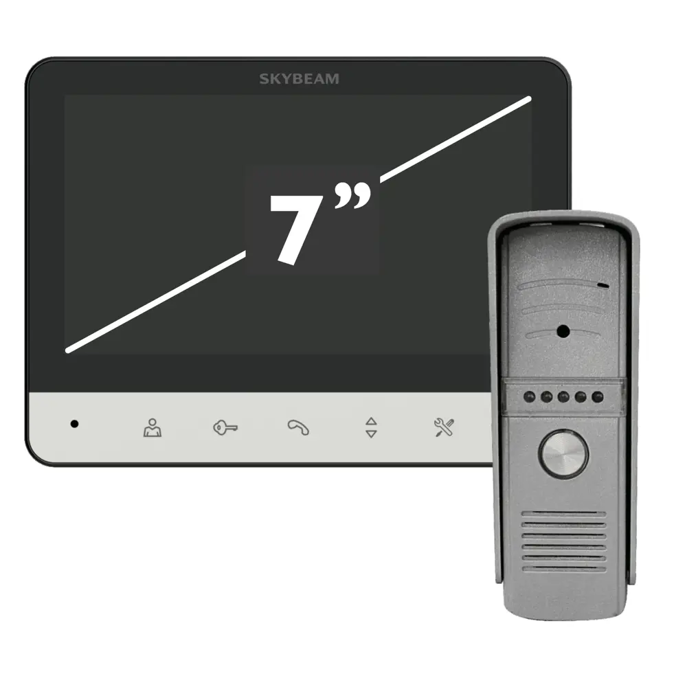 Видеодомофон Skybeam с 7-дюймовым экраном и записью 89337386 STLM-1102310