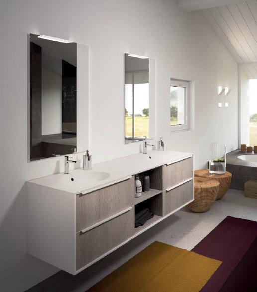 MANHATTAN 12 Комплект мебели cm 192,4 Berloni Bagno 42971 - Вид №3