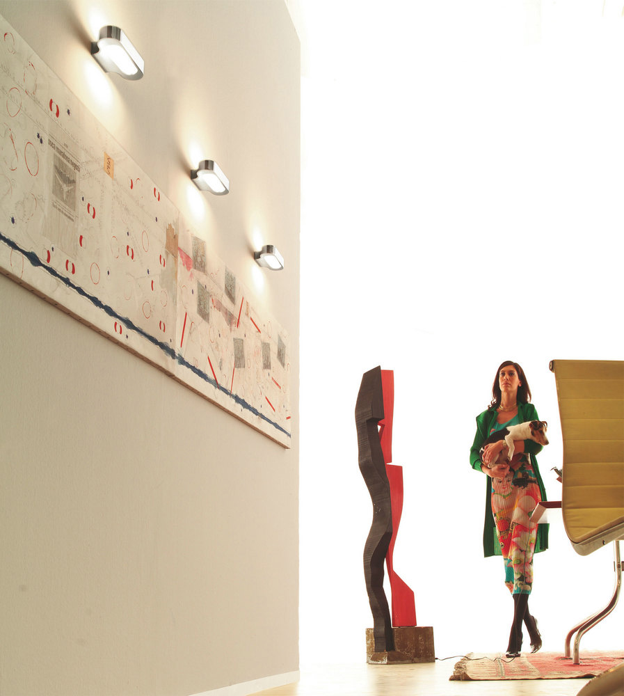 Светильник настенный серебристый Artemide 0613020A ARTEMIDE  00-3882727 Серебро  - Вид №3