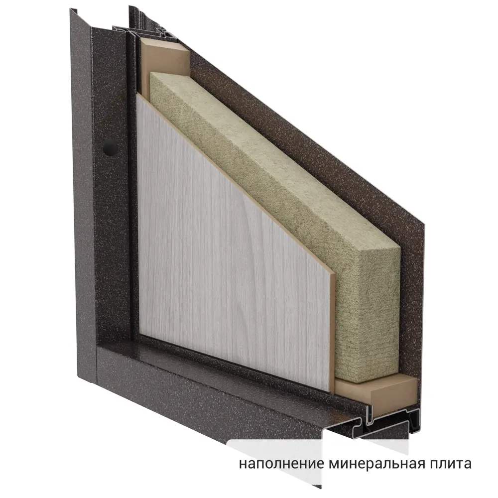 Дверь входная металлическая Страйд Летиция 860 мм левая цвет айс TOREX STLM-2131131 - Вид №14