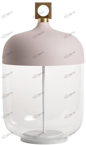 Hind Rabii Настольная лампа из светодиодного стекла T-cotta sun-id-1391739