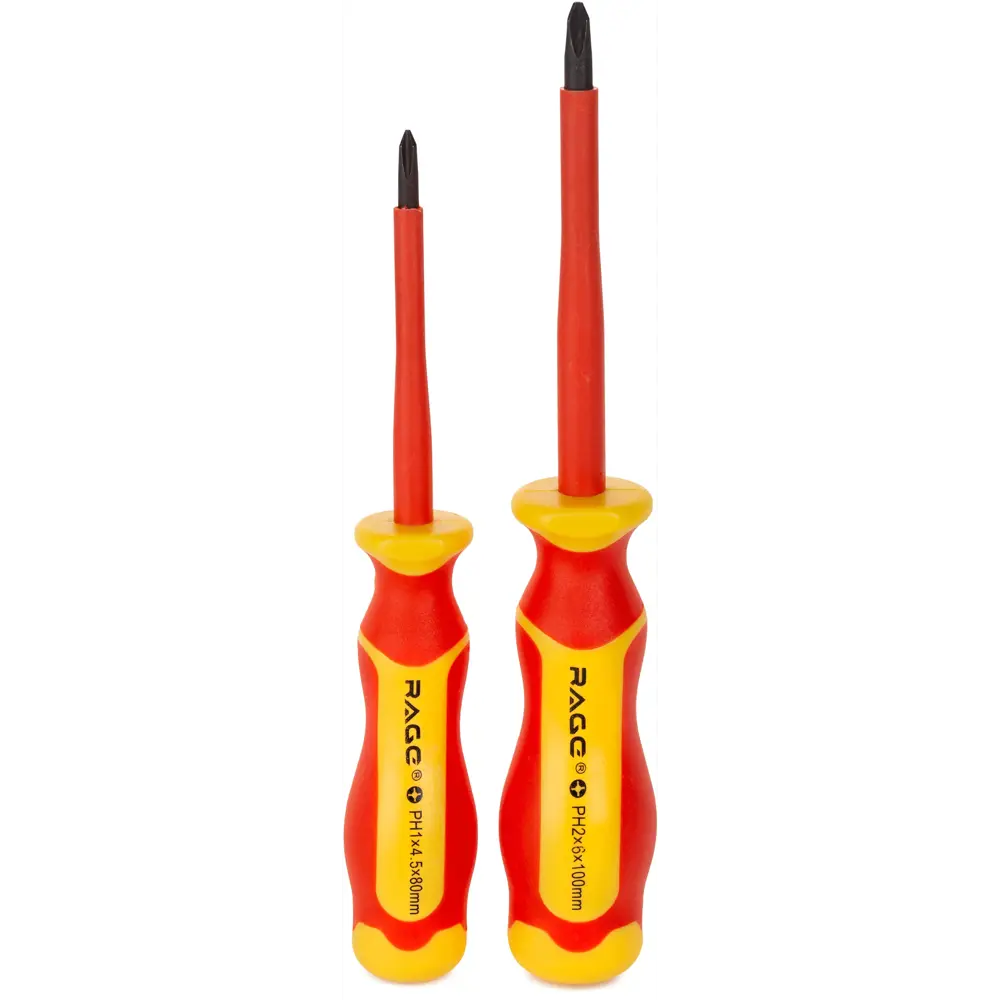 Профессиональный набор диэлектрического инструмента RAGE 9 предметов для электромонтажных работ 87481935 STLM-0074004 - Вид №4