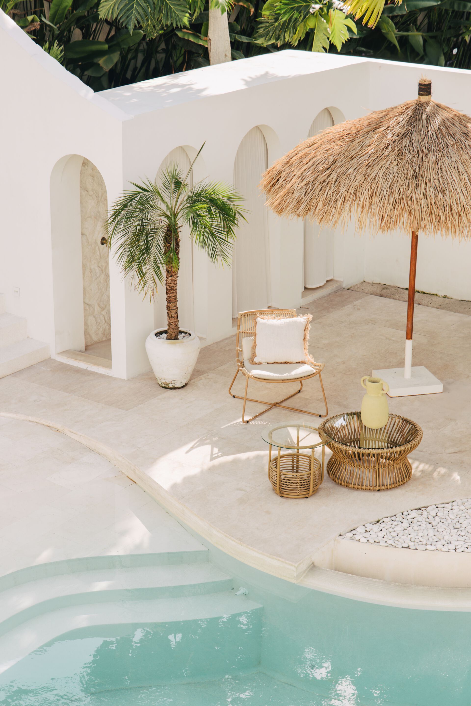 Стеклянный круглый садовый столик cbdesign Space ARCH-00141762 - Вид №3