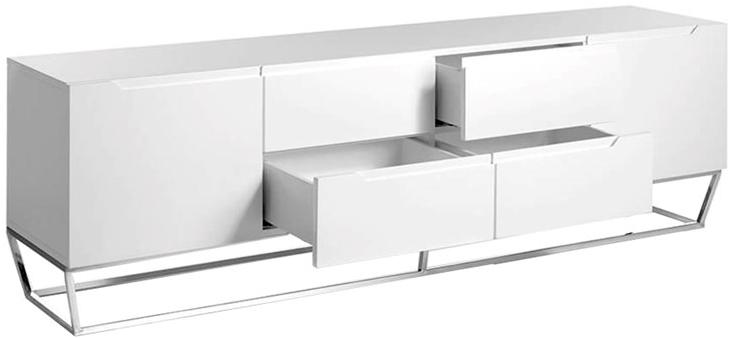 Angel Cerdá Тумба под телевизор из лакированной мдф с ящиками Urban deco 3105 cp1801-tv Angel Cerda - Вид №3