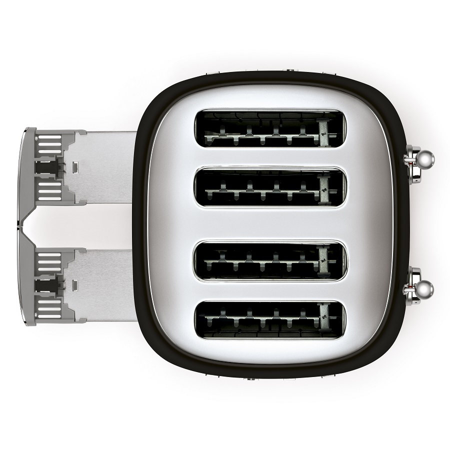 Тостер на 4 ломтика TSF03, черный Smeg TSF03BLEU - Вид №5