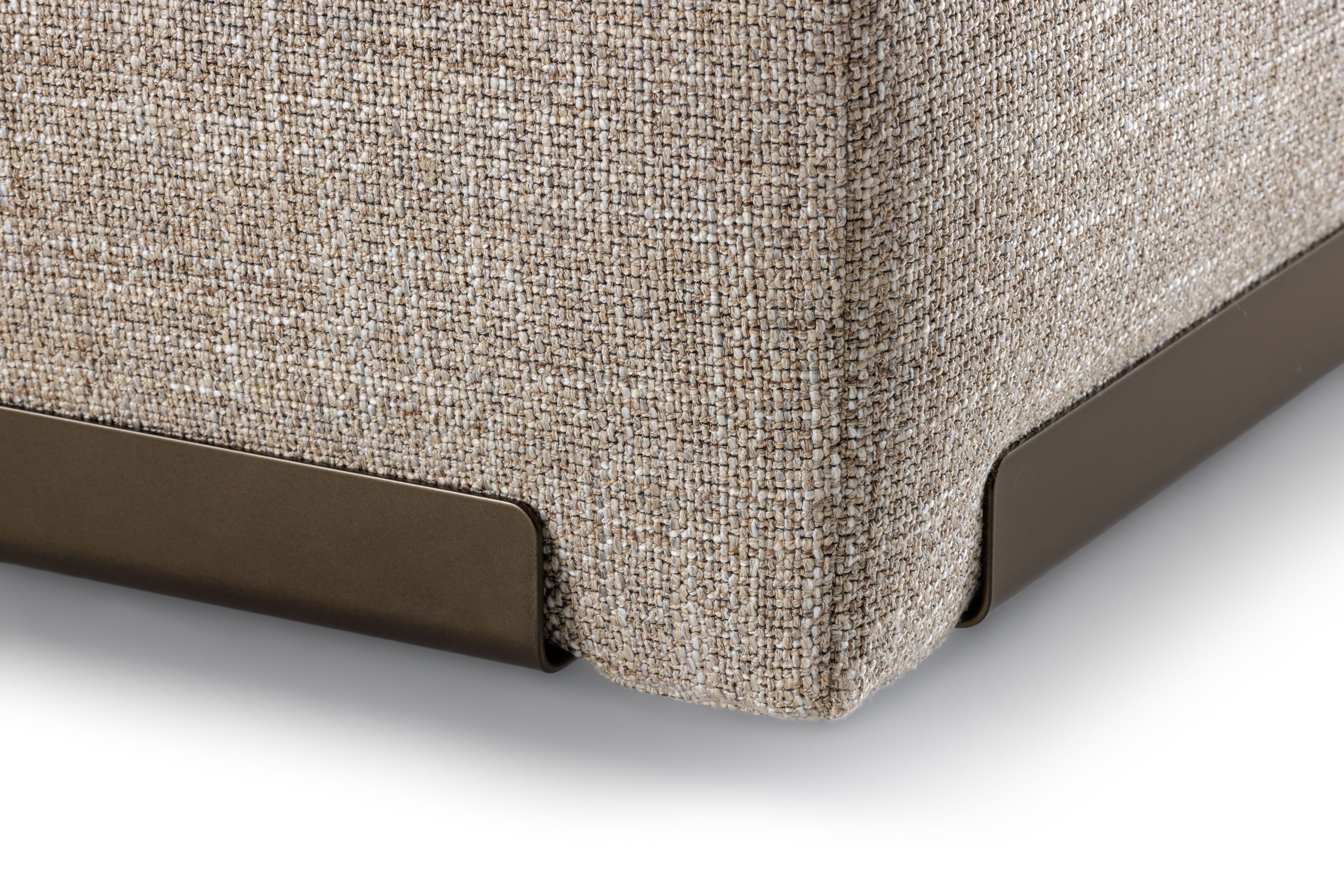 Двуспальная кровать из ткани с мягким изголовьем Flou ATELIERM ARCH-00150147 - Вид №2