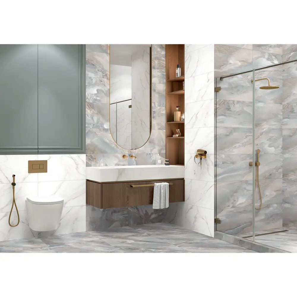 Настенная плитка Alma Ceramica Onice Art 47 30x60 см 1.98 м² матовая цвет разноцветный 89457781 STLM-2037768