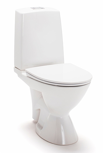 3736301201 Компакт унитаз с бачком Белый IDO Glow Швеция