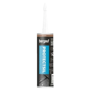 Затирка силиконовая Bergauf Protectsil цвет коричневый 280 мл