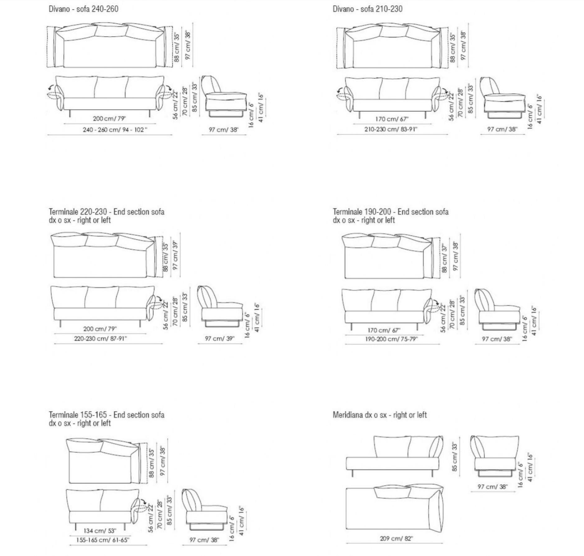 Bonaldo Диван из ткани Madame c sun-id-1356930 - Вид №2