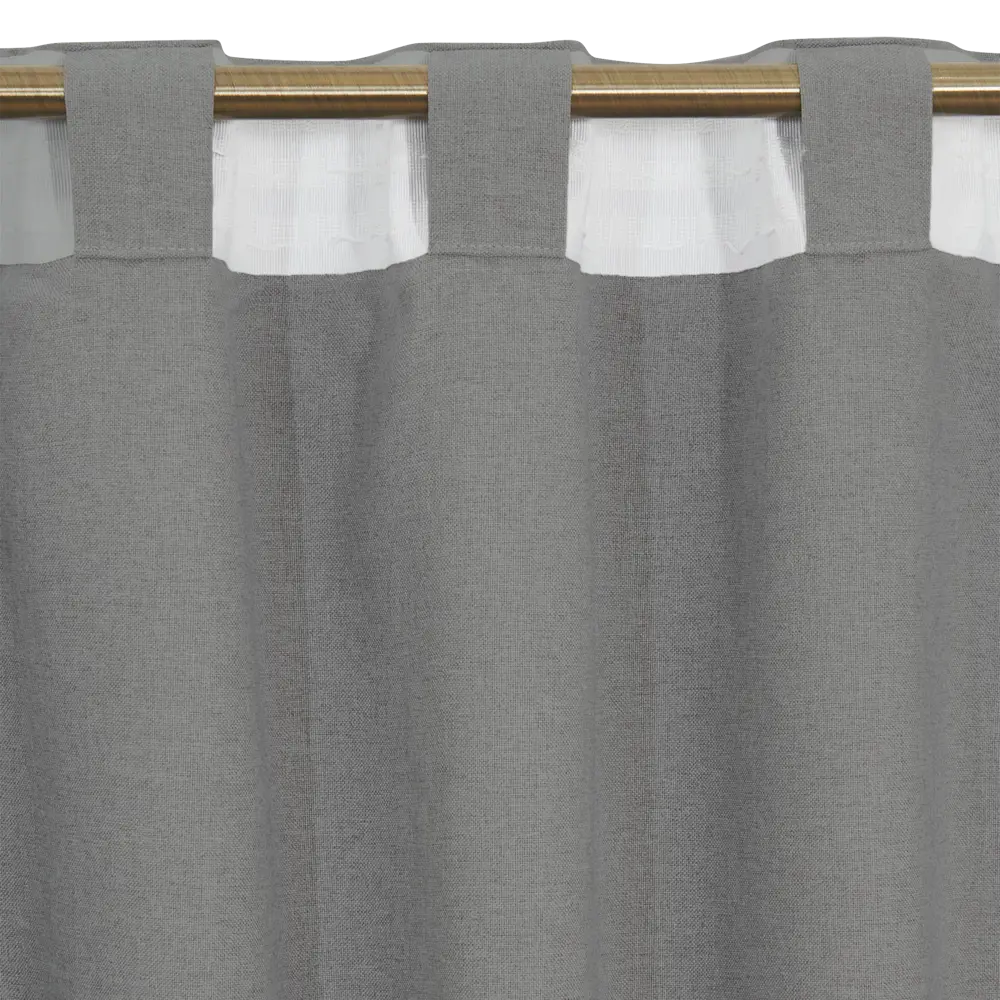 INSPIRE Teora: Элегантная штора на ленте с серым оттенком Granit 200×280 см 83321381 STLM-0040424 - Вид №4