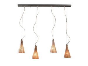 Стеклянный светодиодный подвесной светильник