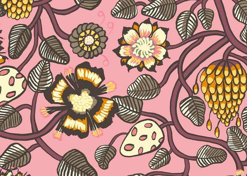 Jannelli&Volpi Флизелиновые обои с цветочными мотивами Marimekko vol. 5 sun-id-1352025 - Вид №2