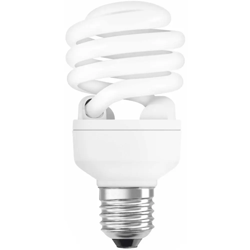Лампа энергосберегающая Osram спираль E27 11 Вт свет тёплый белый 13528170 STLM-2100705 
