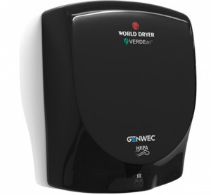 GW01 14 04 01 Genwec Сушилка для рук Wecflow сатинированная нержавеющая сталь